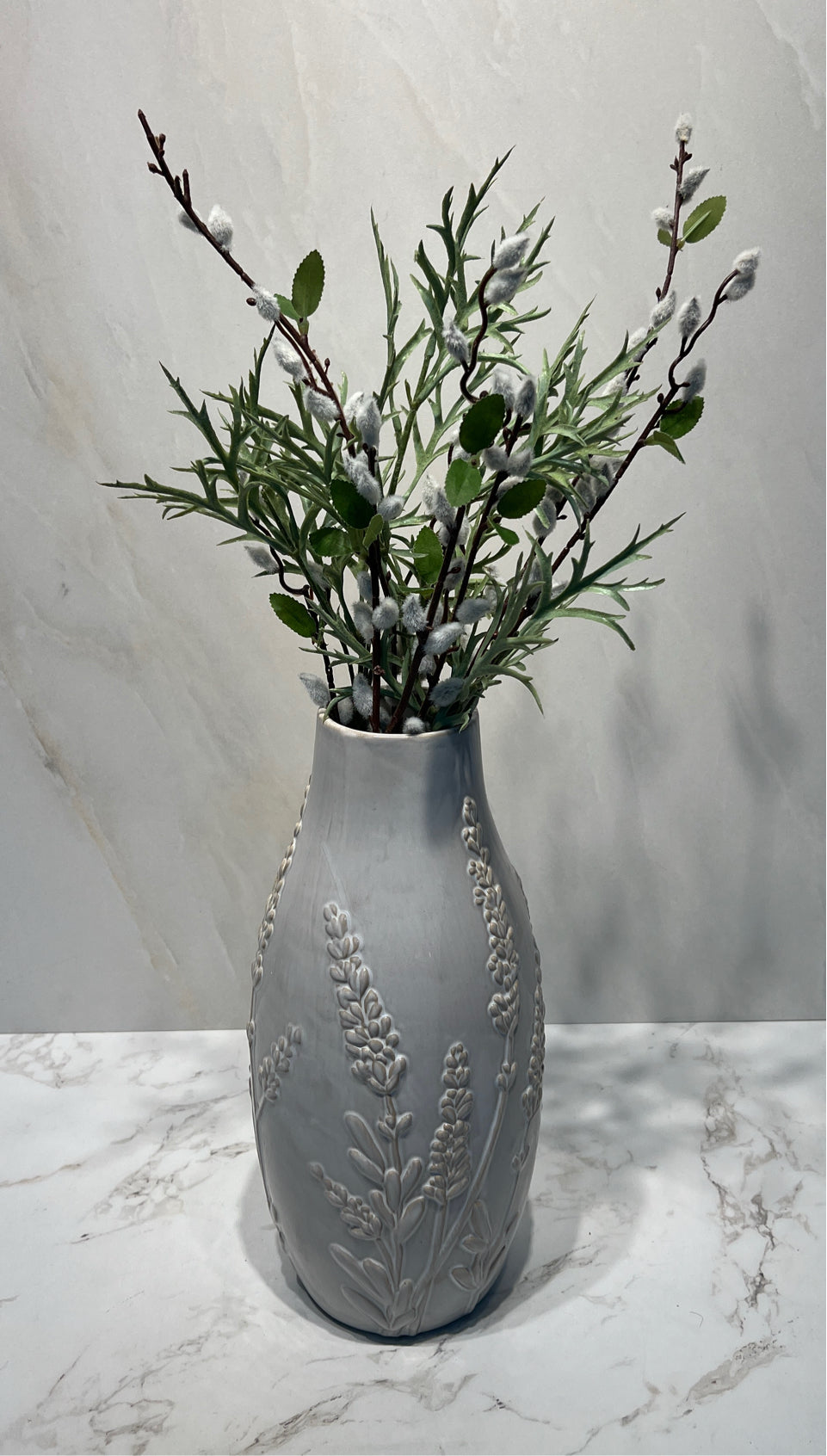 Vase with Artificial ecor