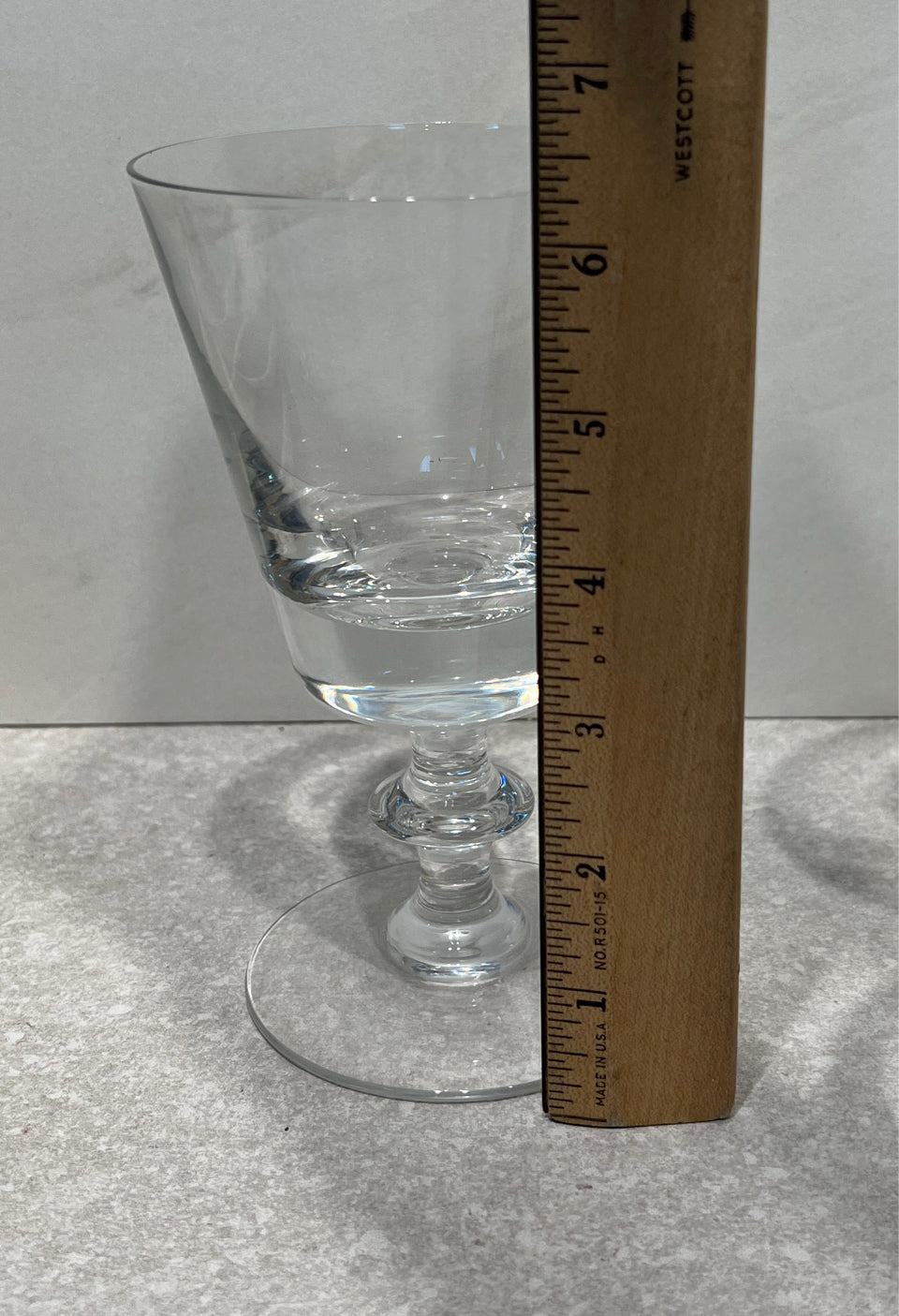 Val Saint Lambert - Set of 4 Glasses