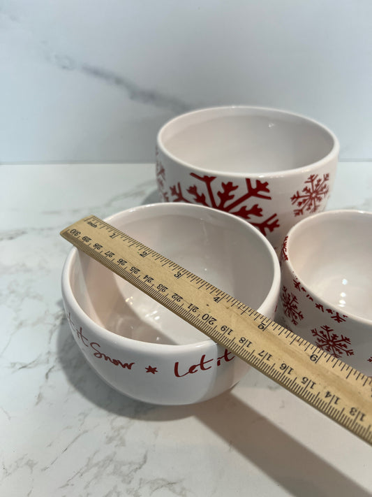 Set of 3 Bowls