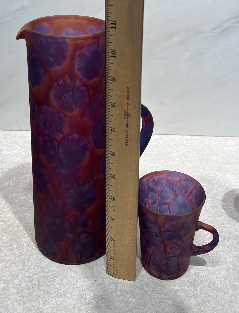 Pitcher And 6 Glasses