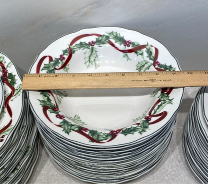 Charter Club Winter Garland Dinnerware Set