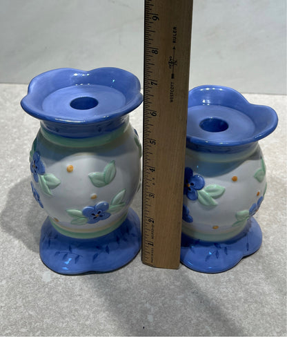 Set of 2 Pfaltzgraff Candleholders