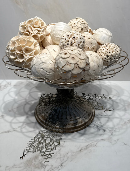 Bowl with Decorative Balls