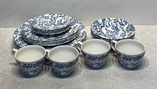 Churchill Blue Peony - 20 Pieces