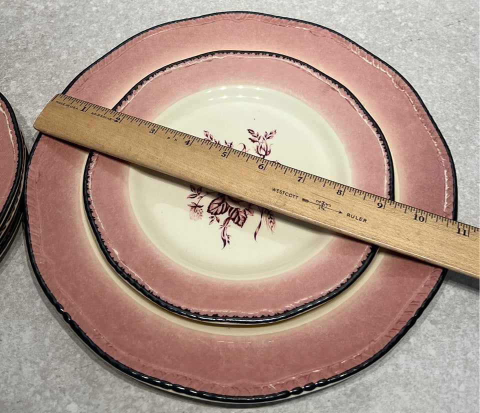 Set of 6 Woods Plates