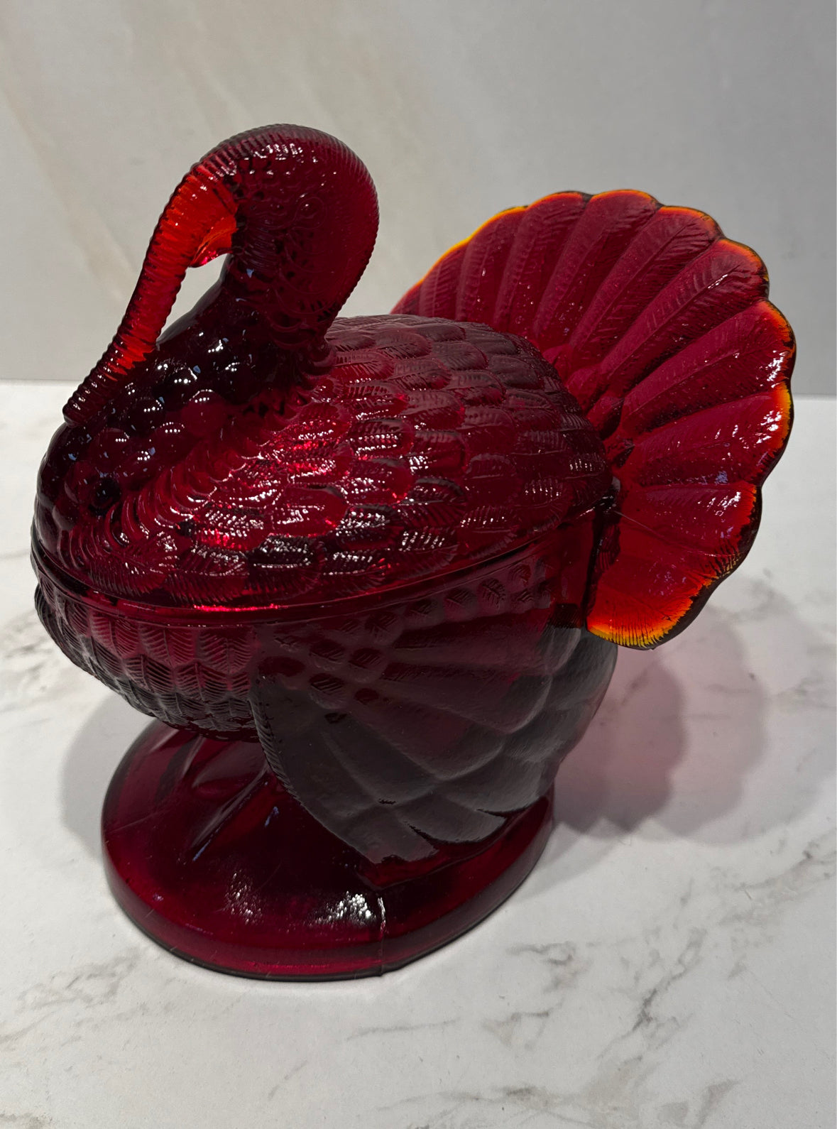 LE Smith Red Covered Turkey