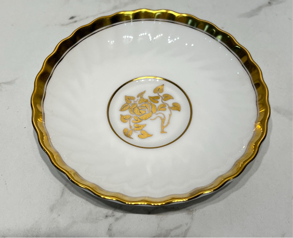 Set of 7 Minton Cups and Saucers