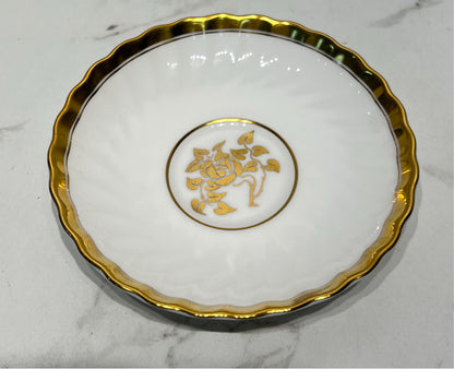 Set of 7 Minton Cups and Saucers