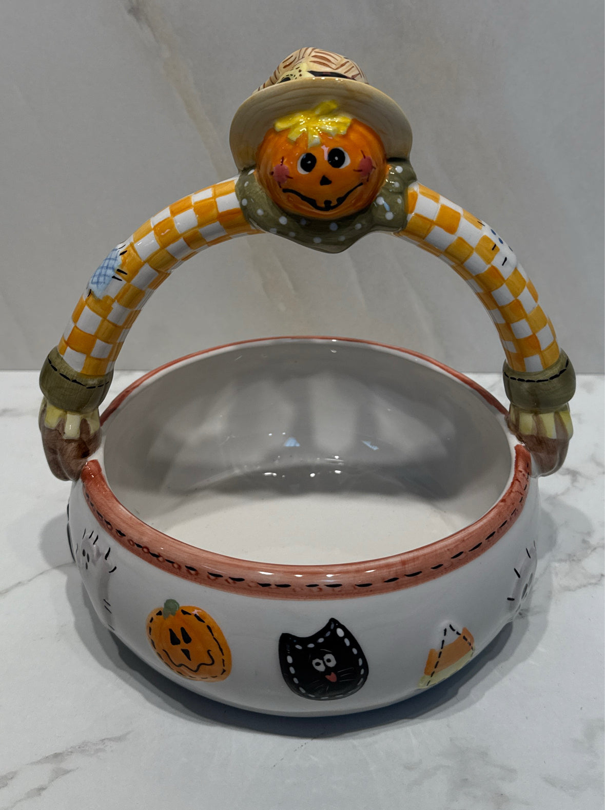 Halloween Handled Basket