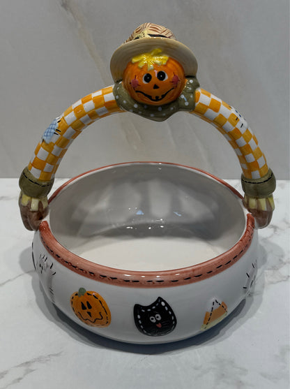 Halloween Handled Basket
