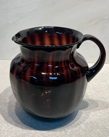 Blown Glass Pitcher