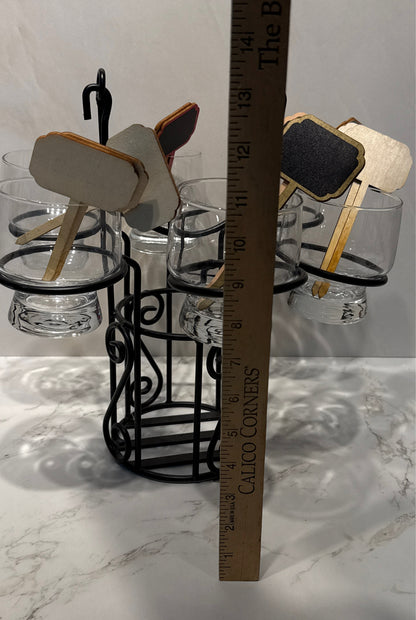 Glasses on Stand