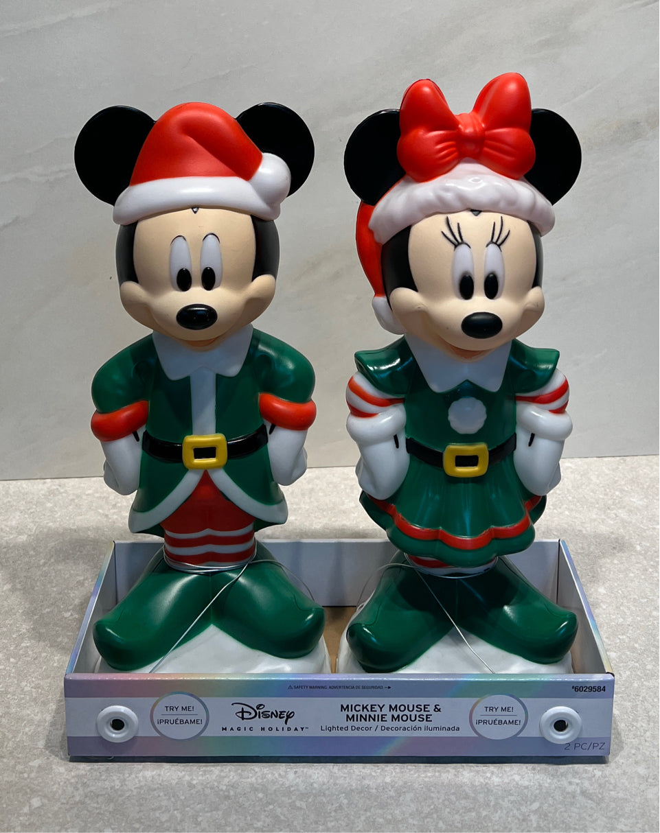 Mickey and Minnie Blow Mold