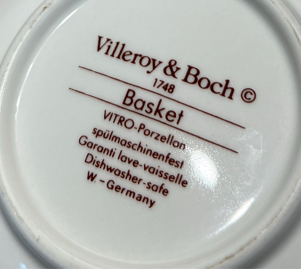 Vileroy & Boch  Basket 6"