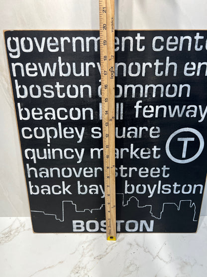 Boston Sign