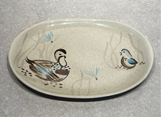 Red Wing Bob White Platter