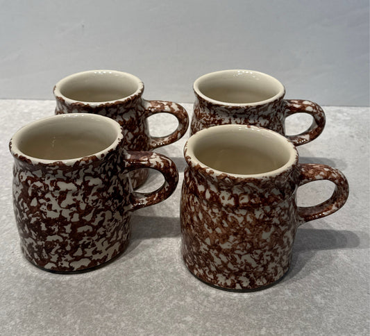 Roseville Ohio Set of 4 Mugs