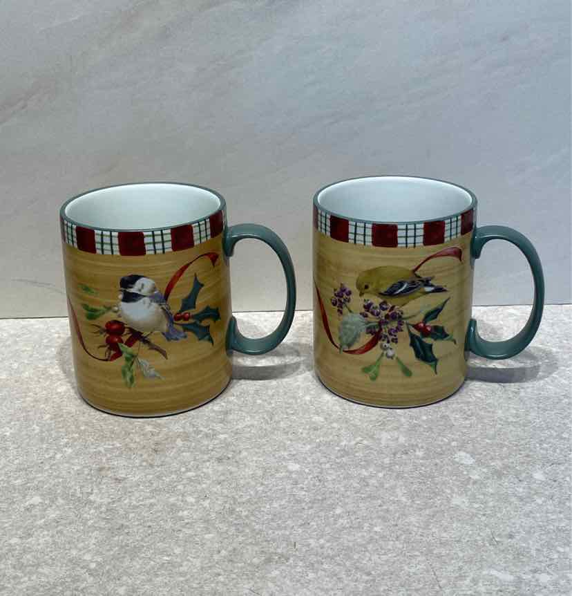 Set of 5 Lenox Mugs