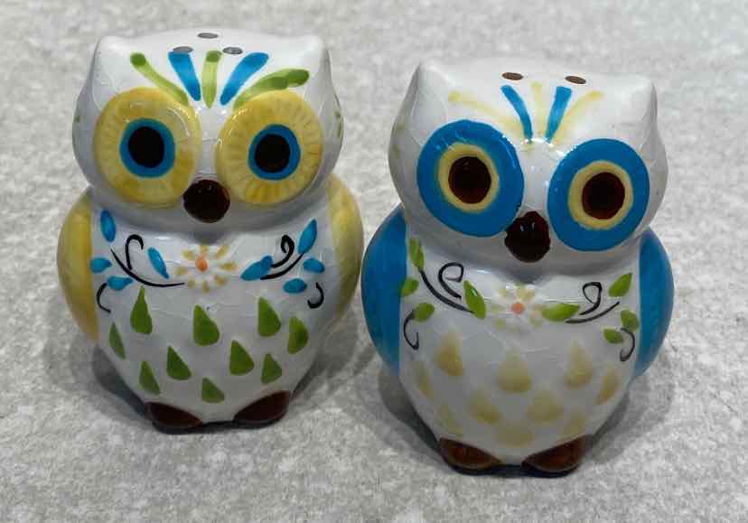 Owl Salt And Peppers