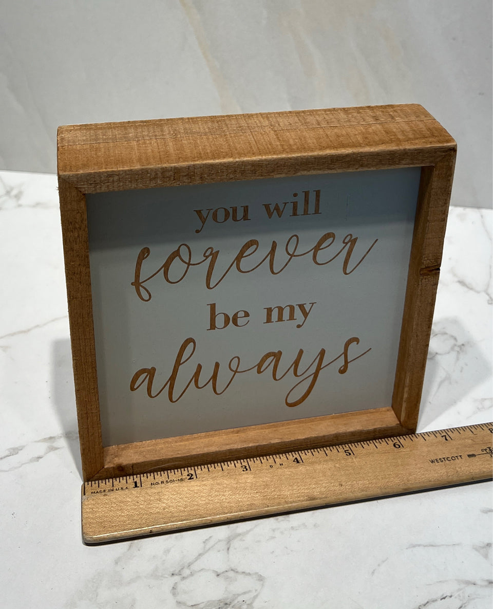Box Sign
