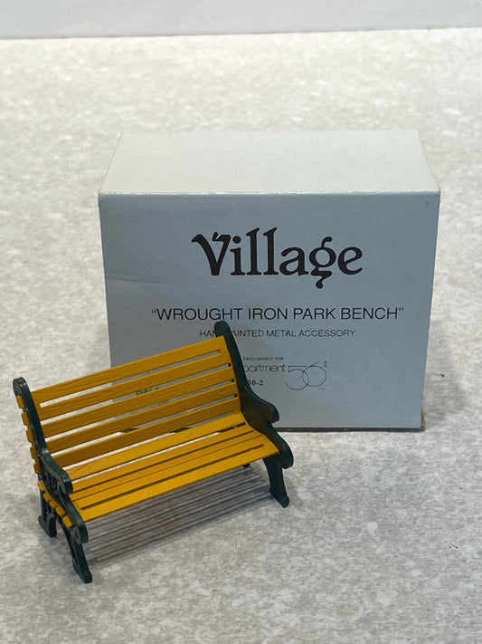 Dept. 56 Bench