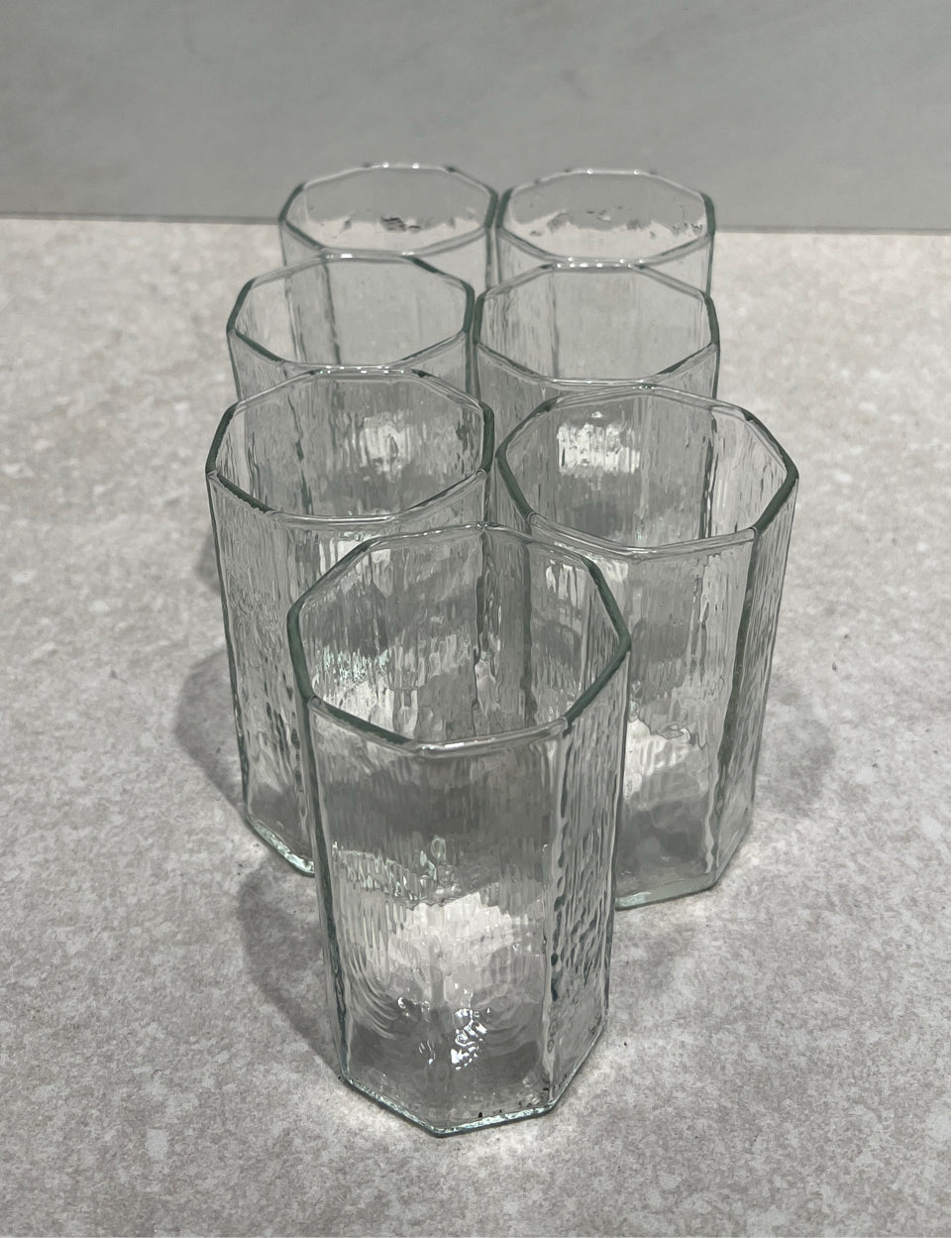 Set of 7 Vintage Glasses