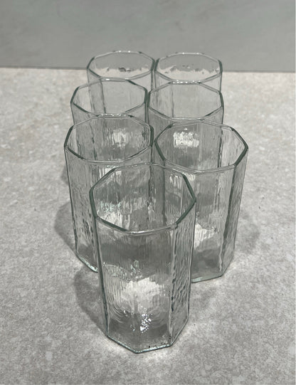 Set of 7 Vintage Glasses
