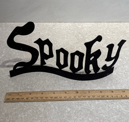 Spooky Sign