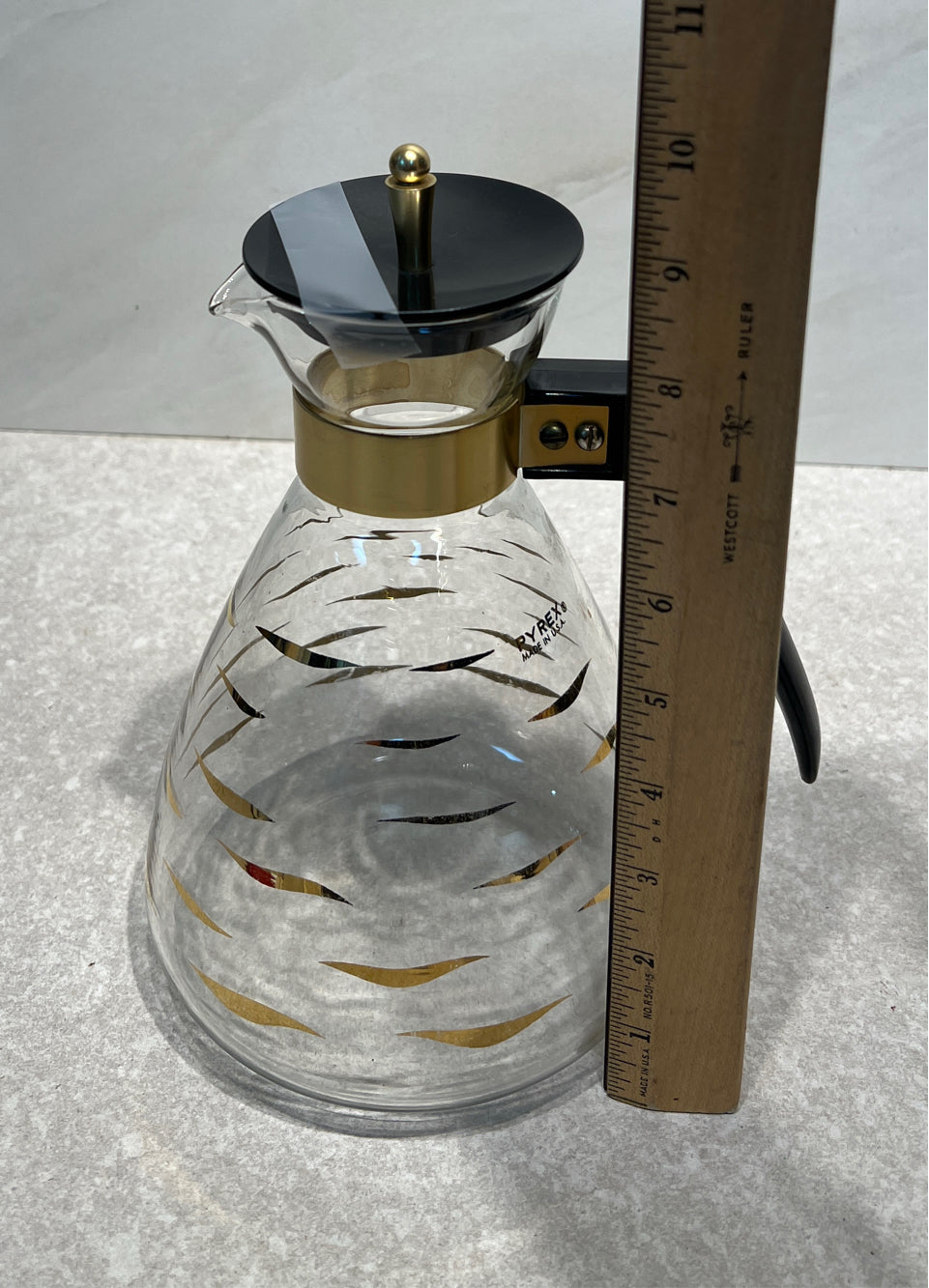 Vintage Pyrex Glass Coffee Carafe