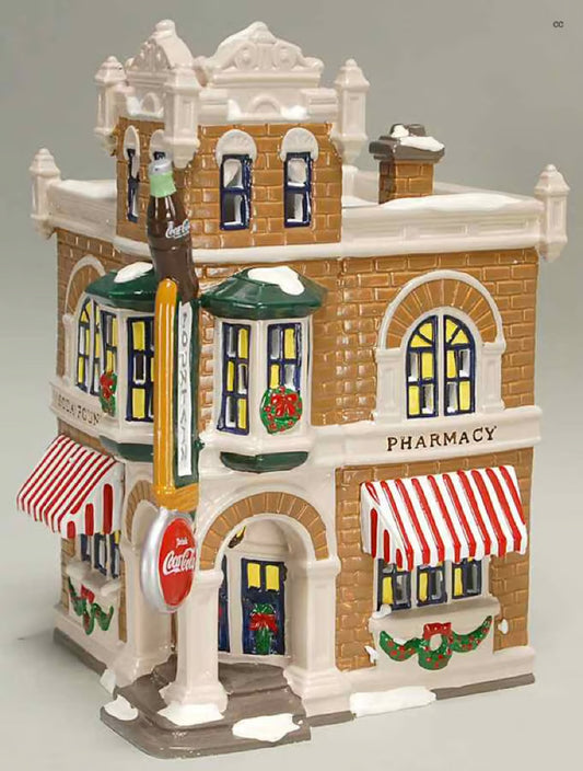 Dept. 56 Corner Drugstore