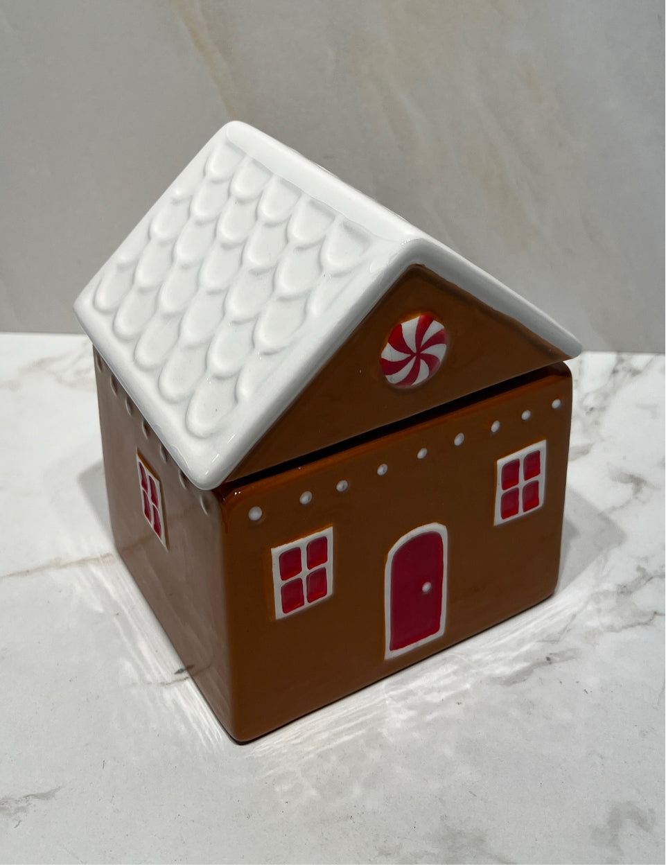 Covered  Gingerbread House