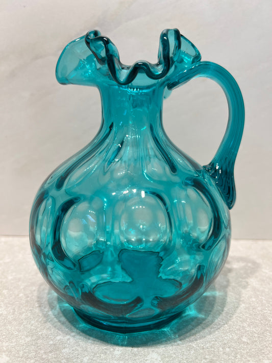 Fenton Coin Dot Pitcher