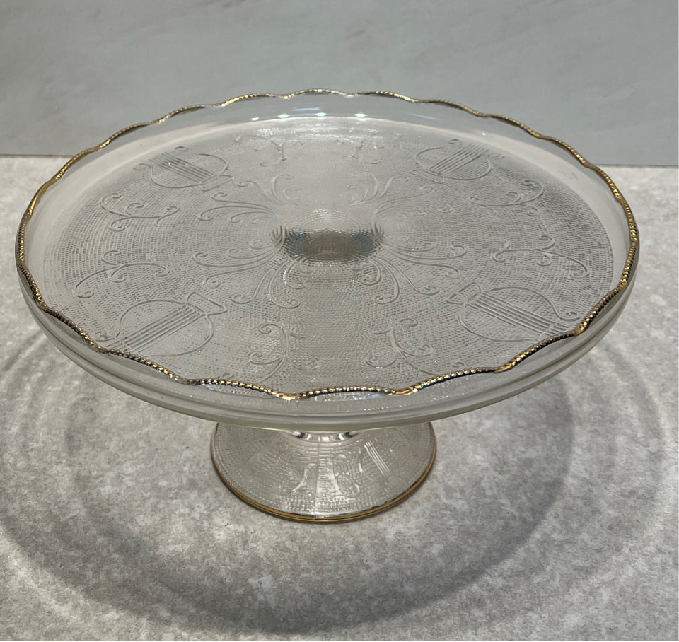 Harp Cake Plate
