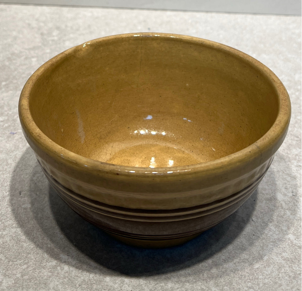 Yellow Ware Bowl - as is