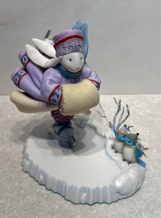 Lenox Snowflakes on Ice Figurine