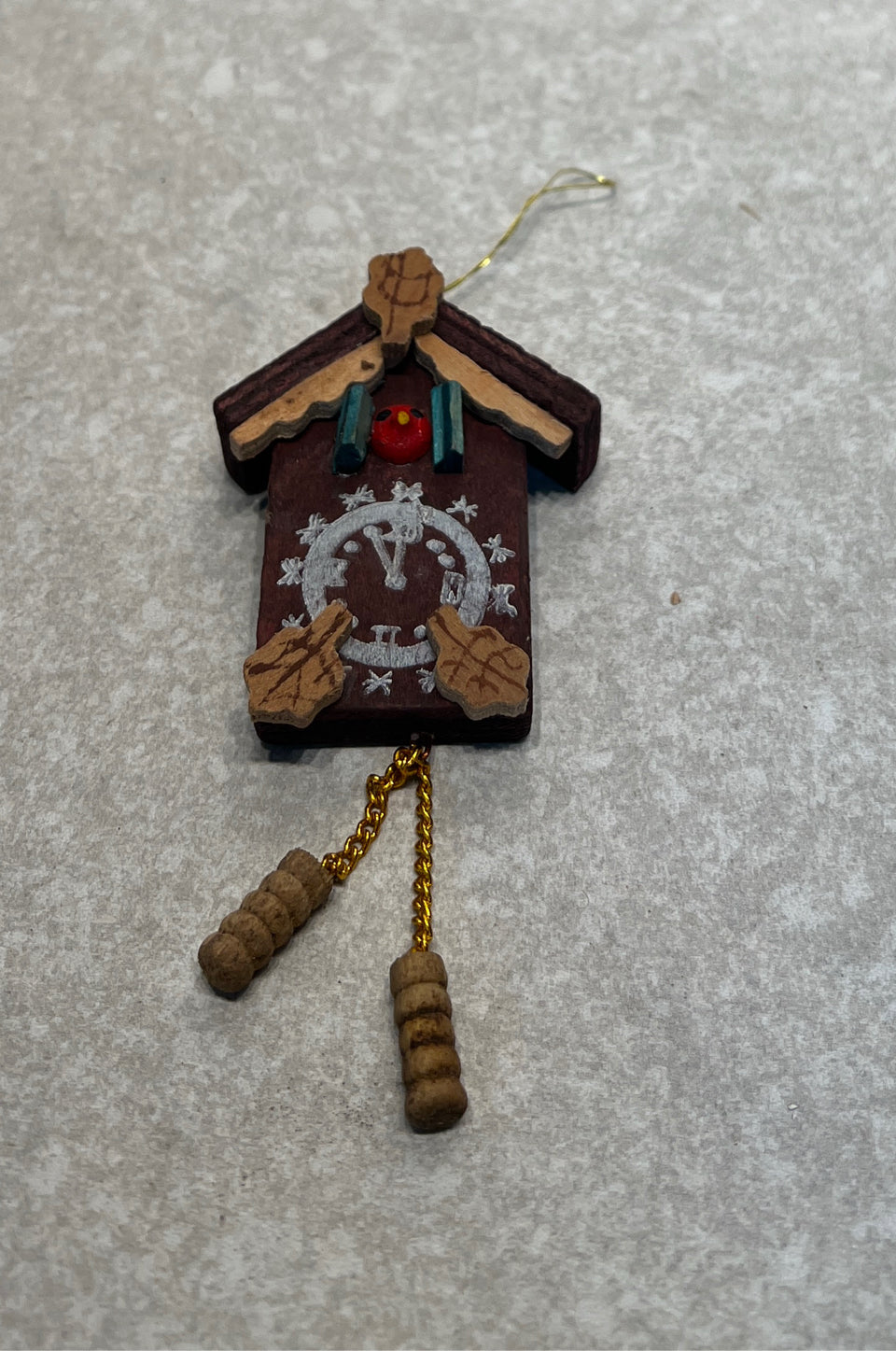 Vintage Wooden Ornament