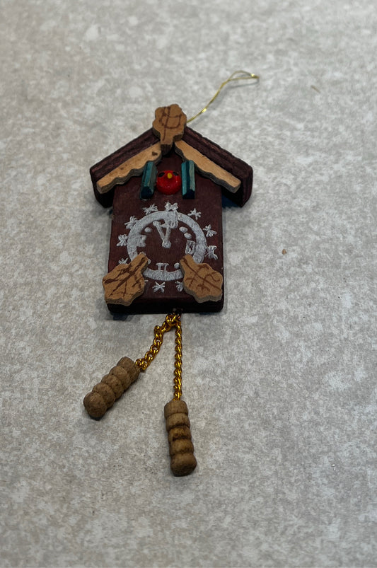 Vintage Wooden Ornament