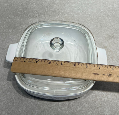 Covered Corningware Bowl