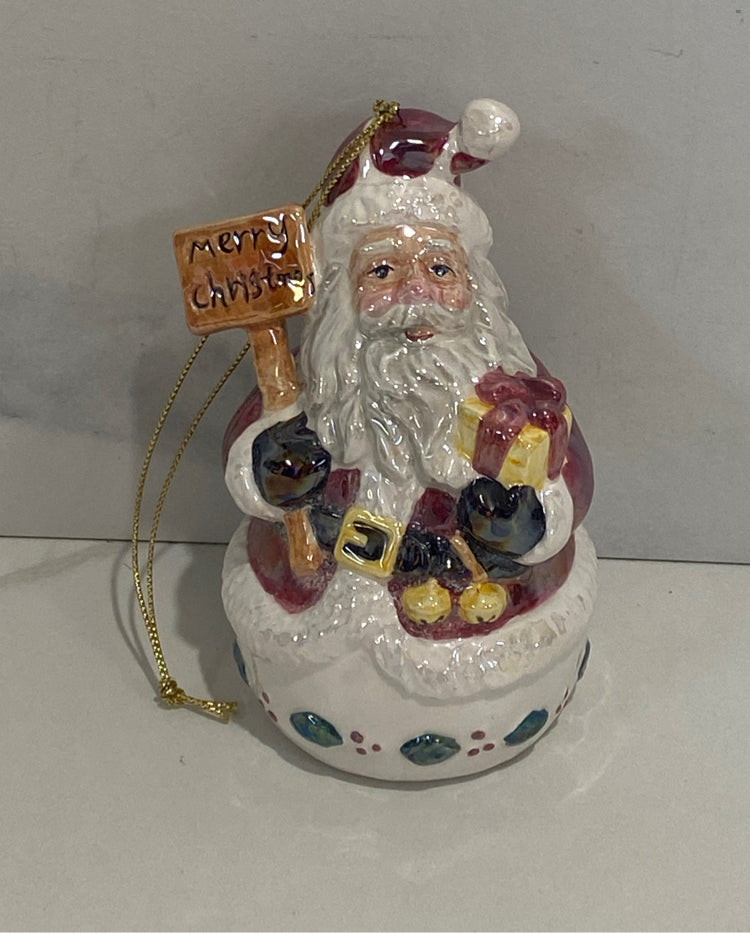 Santa Ornament