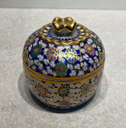 Cloisonne Covered Jar