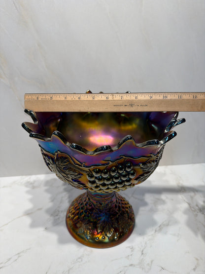 Northwood Punch Bowl With Pedestal* As-Is