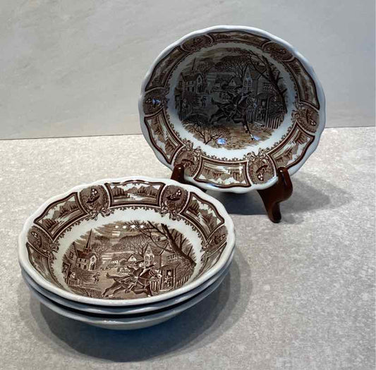 Set of 4 England Bowls