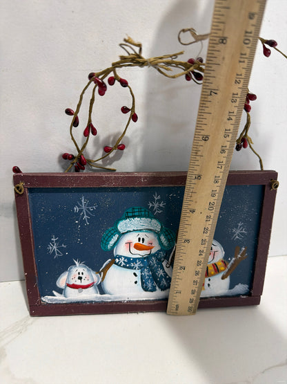Snowman Sign