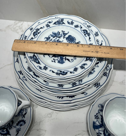Blue Danube Dinnerware Set