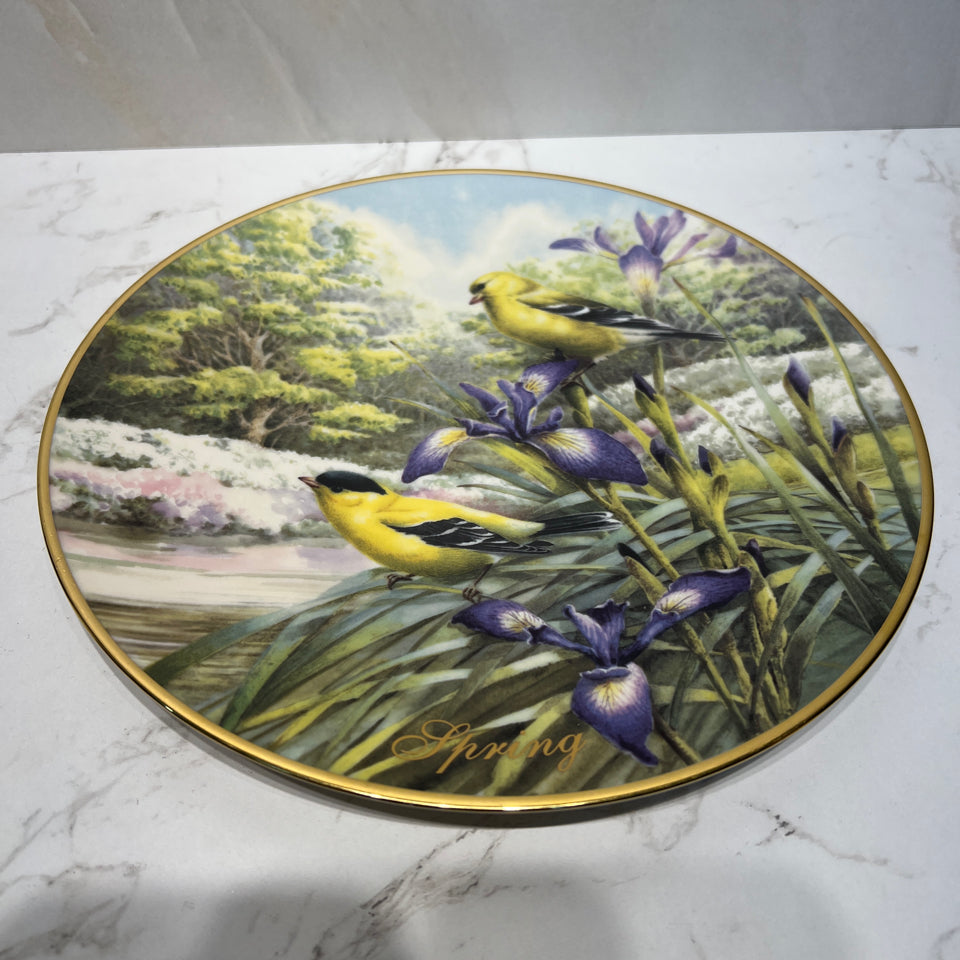 Lenox Goldfinch Plate