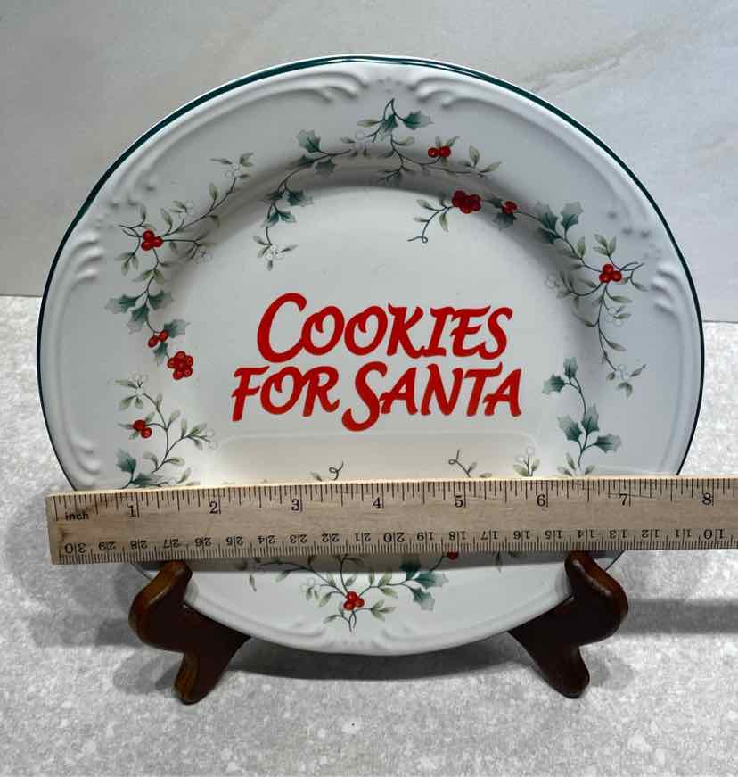 Pfaltzgraff Cookies for Santa