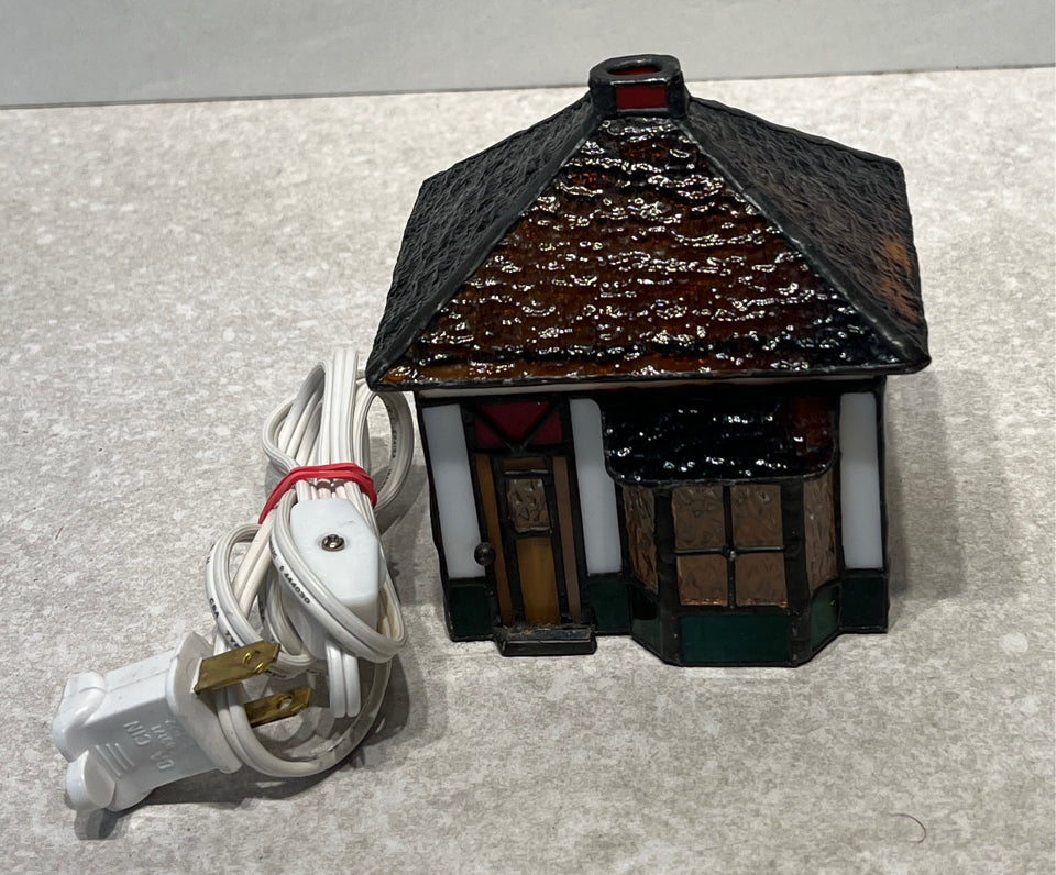 Stain Glass Lighted House