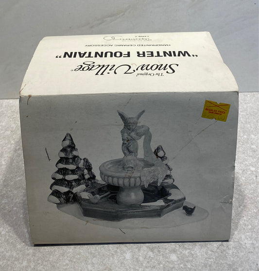 Dept. 56 Winter Fountain