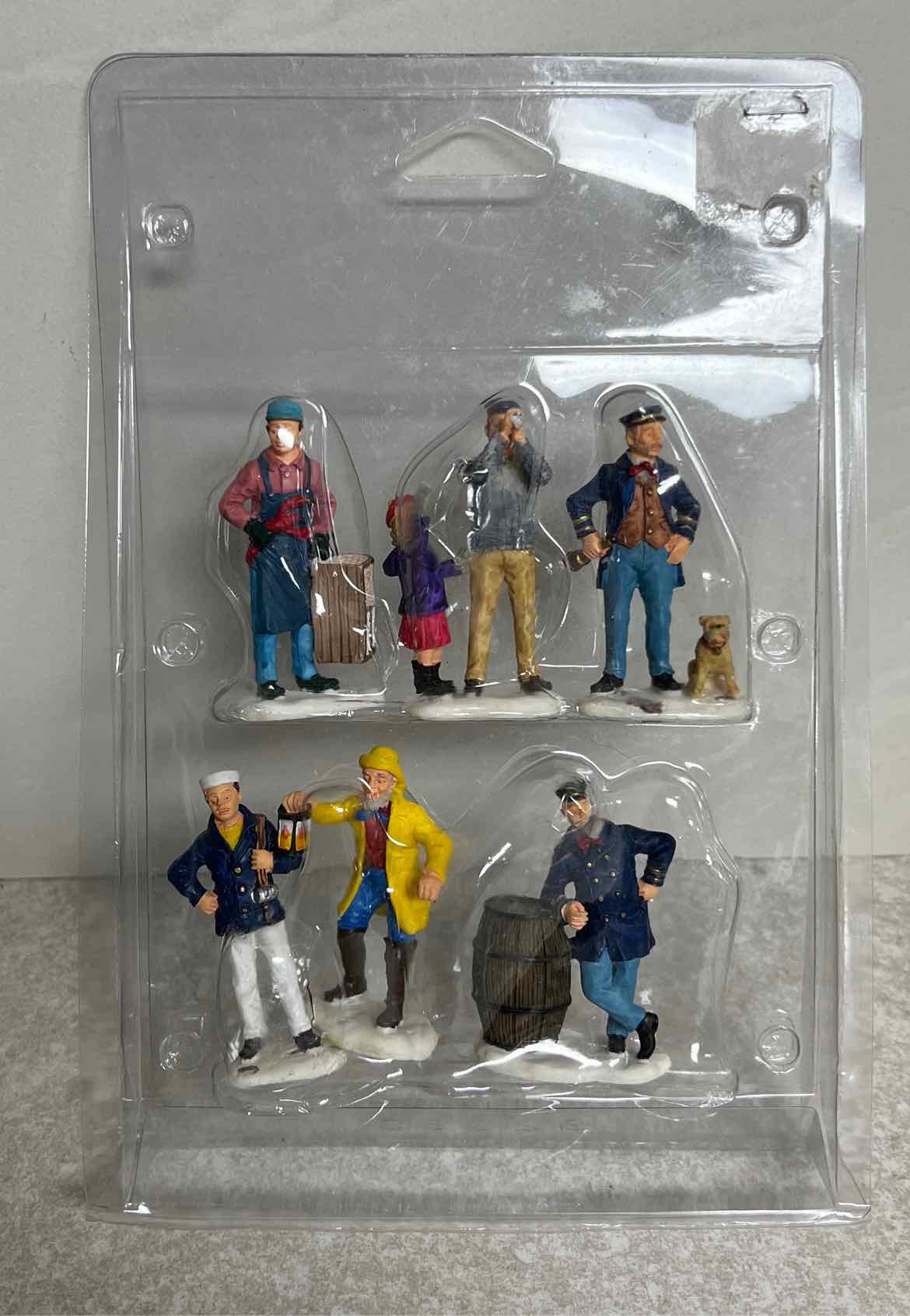 Set of 6 Lemax Figurines