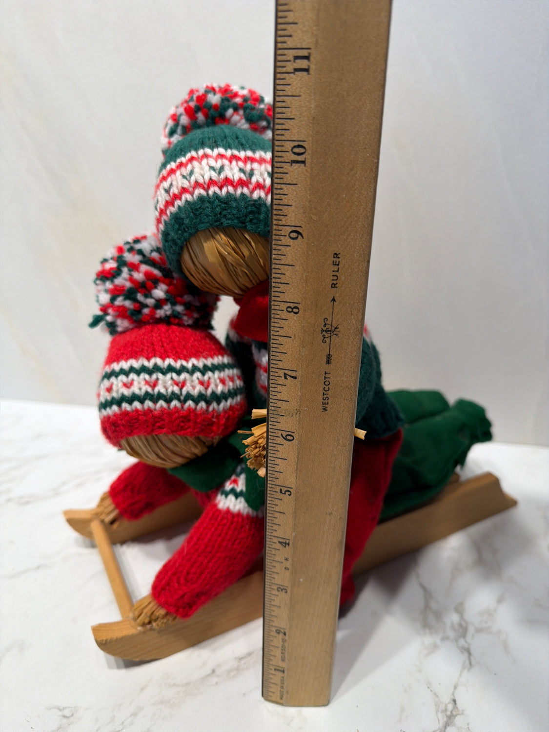 Sledding Figurine